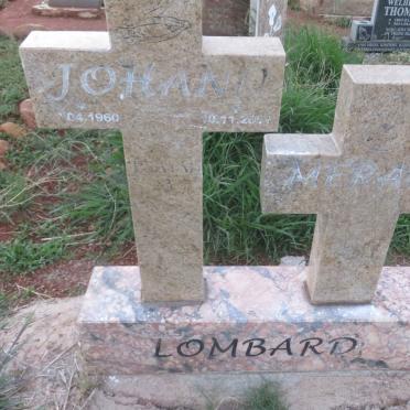 LOMBARD Johann 1960-2011 & Meraai