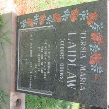 LAIDLAW Tersia Maria nee GOUWS 1968-1994