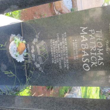 MABASO Thomas Patrick 1965-2010