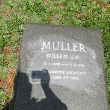 MULLER Willem J.G. 1900-1974