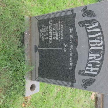 MYBURGH Engela Magrietha 1925-2003