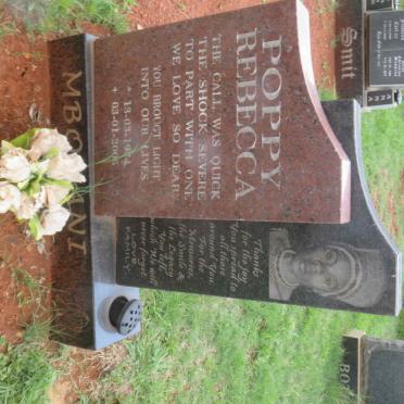 MBONANI Poppy Rebecca 1974-2005