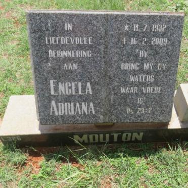 MOUTON Engela Adriana 1932-2009