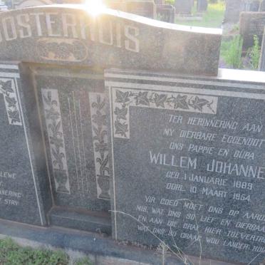 OOSTERHUIS Willem Johannes 1889-1954 &amp; Anna SCHMIDT 1893-1965