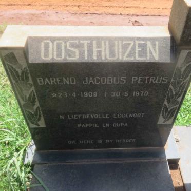 OOSTHUIZEN Barend Jacobus Petrus 1908-1970 & Johanna Christina STOLTZ 1910-1973 _1