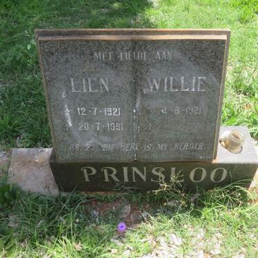 PRINSLOO Willie 1921- &amp; Lien 1921-1991