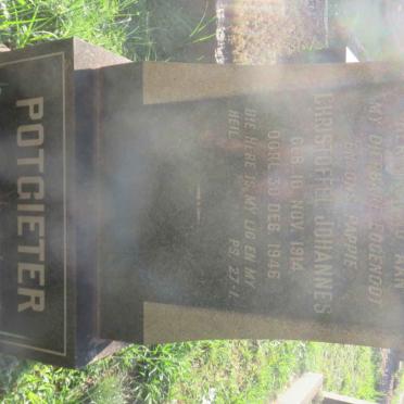POTGIETER Christoffel Johannes 1914-1946