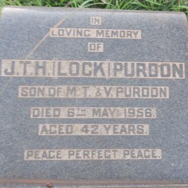 PURDON J.T.H.  -1956
