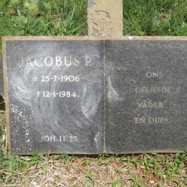 PLESSIS Jacobus, du 1906-1984