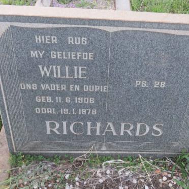 RICHARDS Willie 1906-1978