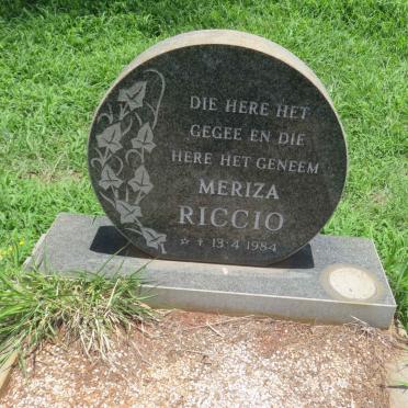 RICCIO Meriza 1984-1984