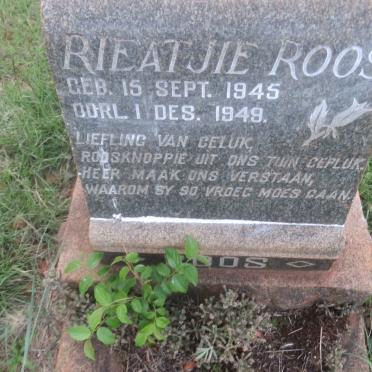 ROOS Rieatjie 1945-1949