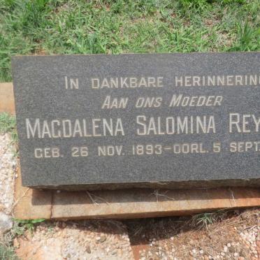REYNEKE Magdalena Salomina 1893-1969