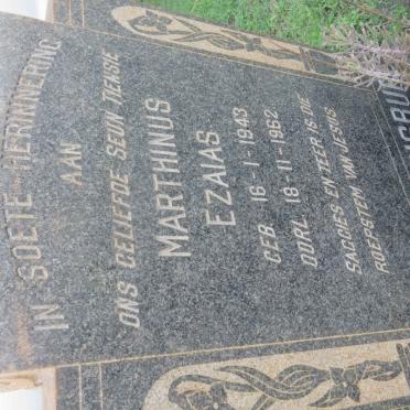 RENSBURG Marthinus Ezaias, Janse van 1943-1962
