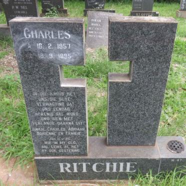 RITCHIE Charles 1957-1995