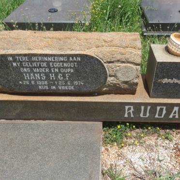 RUDATIS H.G.F. 1908-1974