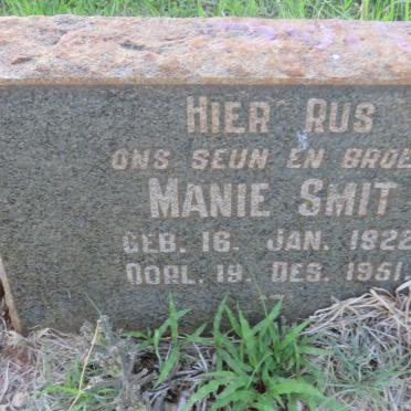 SMIT Manie 1922-1951
