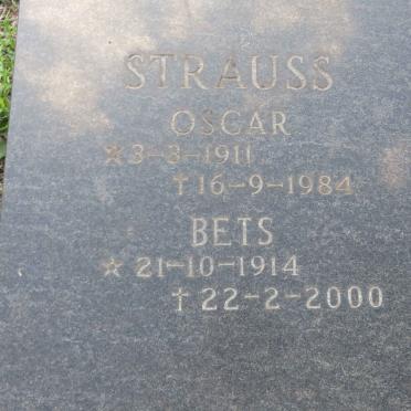 STRAUSS Oscar 1911-1984 &amp; Bets 1914-2000