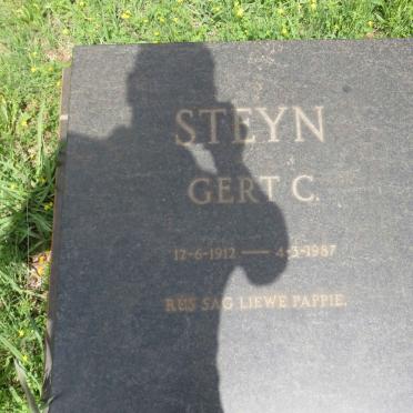 STEYN Gert C. 1912-1987