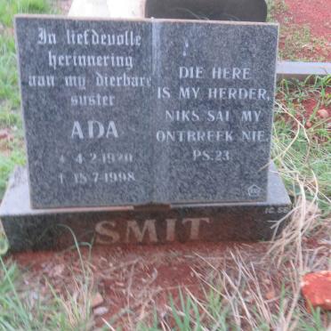 SMIT Ada 1920-1998