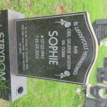 STRYDOM Sophie 1943-2002