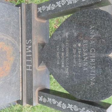 SMITH Anna Christina Susanna 1949-1979