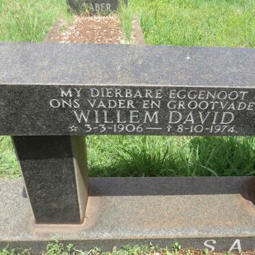 SAUNDERS Willem David 1906-1974