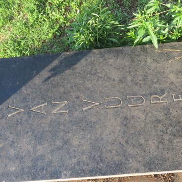 VUUREN Johan Gottfried, van 1923-1987