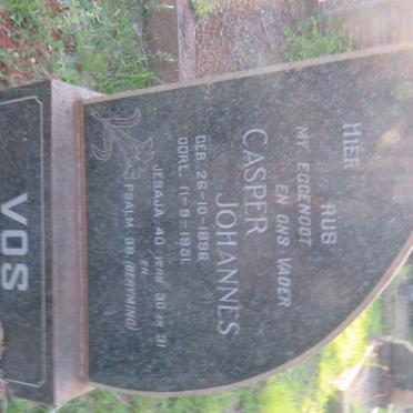 VOS Casper Johannes 1896-1951