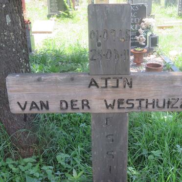 WESTHUIZEN A.J.J.N, van der 1945-2011
