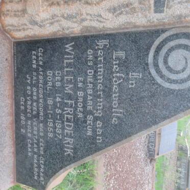 WELMANS Willem Frederik 1937-1958