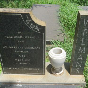 WELMANS Nic 1929-1979