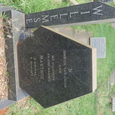 WILLEMSE Marthie 1944-1977