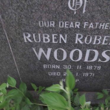 WOODS Ruben Robert 1879-1971