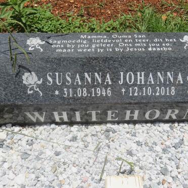 WHITEHORN Susanna Johanna 1946-2018