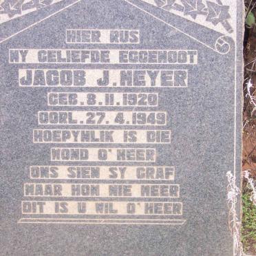 MEYER Jacobs J. 1920-1949