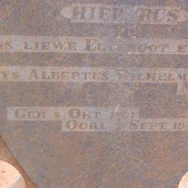 MEYER Gys Albertus Wilhelmus 1861-1940