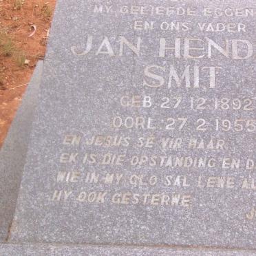 SMIT Jan Hendrik 1892-1955