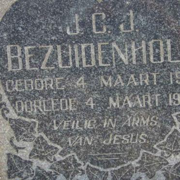 BEZUIDENHOUT J.C.J. 1936-1936