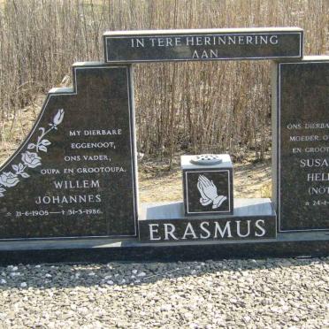 ERASMUS Willem Johannes 1905-1986 &amp; Susanna Helena NöTHLING 1906-1997 