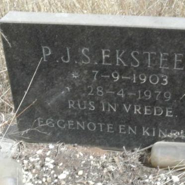 EKSTEEN P.J.S. 1903-1979