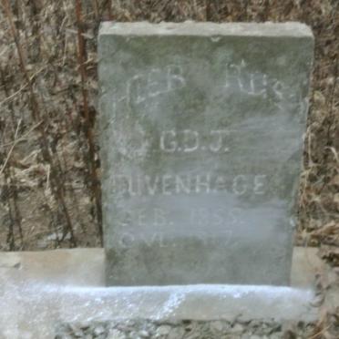 DUVENHAGE G.D.J. 1855-1917