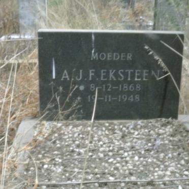 EKSTEEN A.J.F. 1868-1948