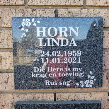 HORN Linda 1959-2021