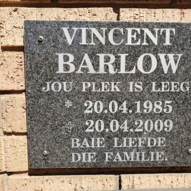 BARLOW Vincent 1985-2009