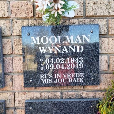 MOOLMAN Wynand 1943-2019