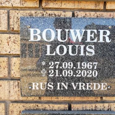 BOUWER Louis 1967-2020