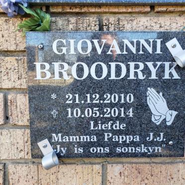 BROODRYK Giovanni 2010-2014