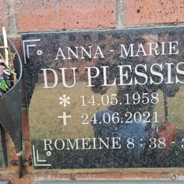 PLESSIS Anna-Marie, du 1958-2021