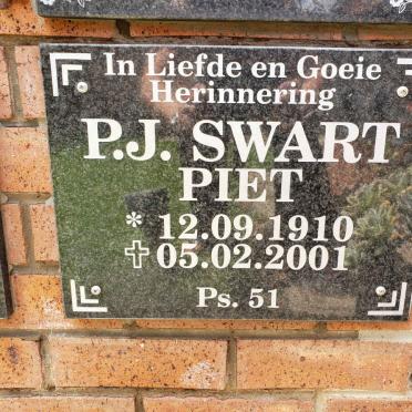 SWART P.J. 1949-2001